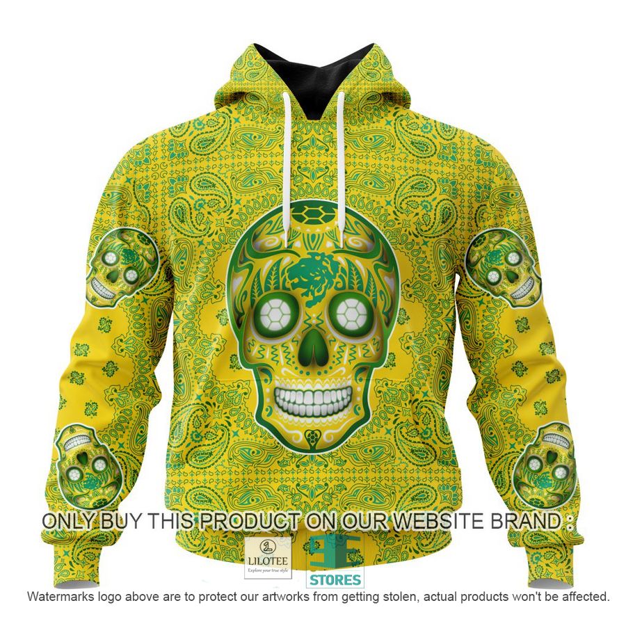 Personalized Liga Mx Club Leon Special Sugar Skull Kits For Dia De Muertos 3D Shirt, Hoodie 19