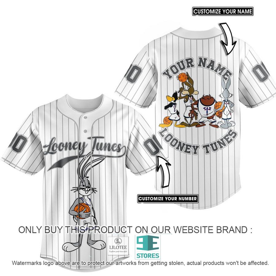Personalized Looney tunes Baseball Jersey 12