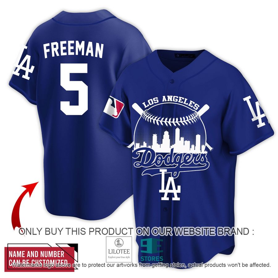 Personalized Los Angeles Dodgers MLB blue Baseball Jersey - LIMITED EDITION 6