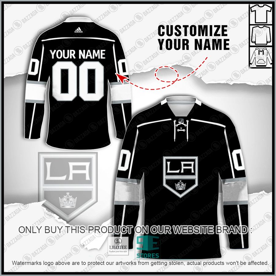 Personalized Los Angeles Kings NHL Hockey jersey 7