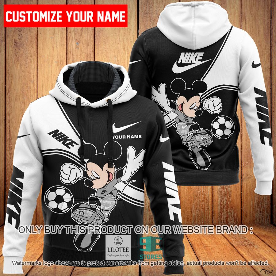 Personalized Mickey Mouse Football Nike 3D Hoodie - LIMITED EDITION 8