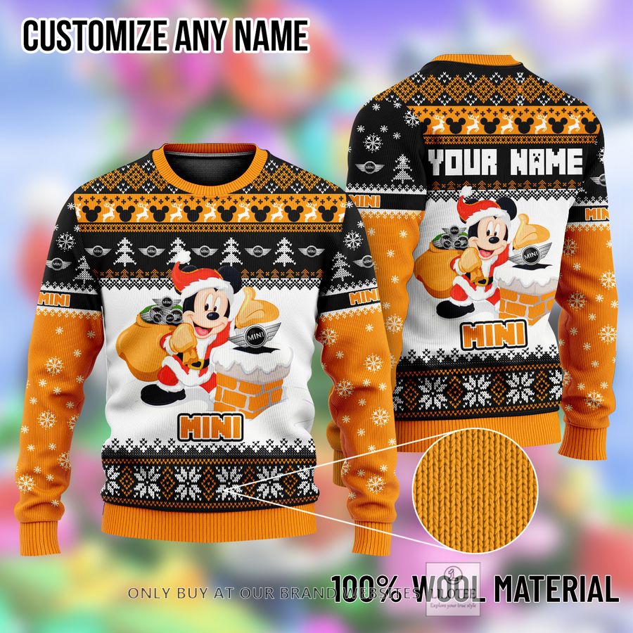 Personalized Mickey Mouse MINI Ugly Christmas Sweater - LIMITED EDITION 8
