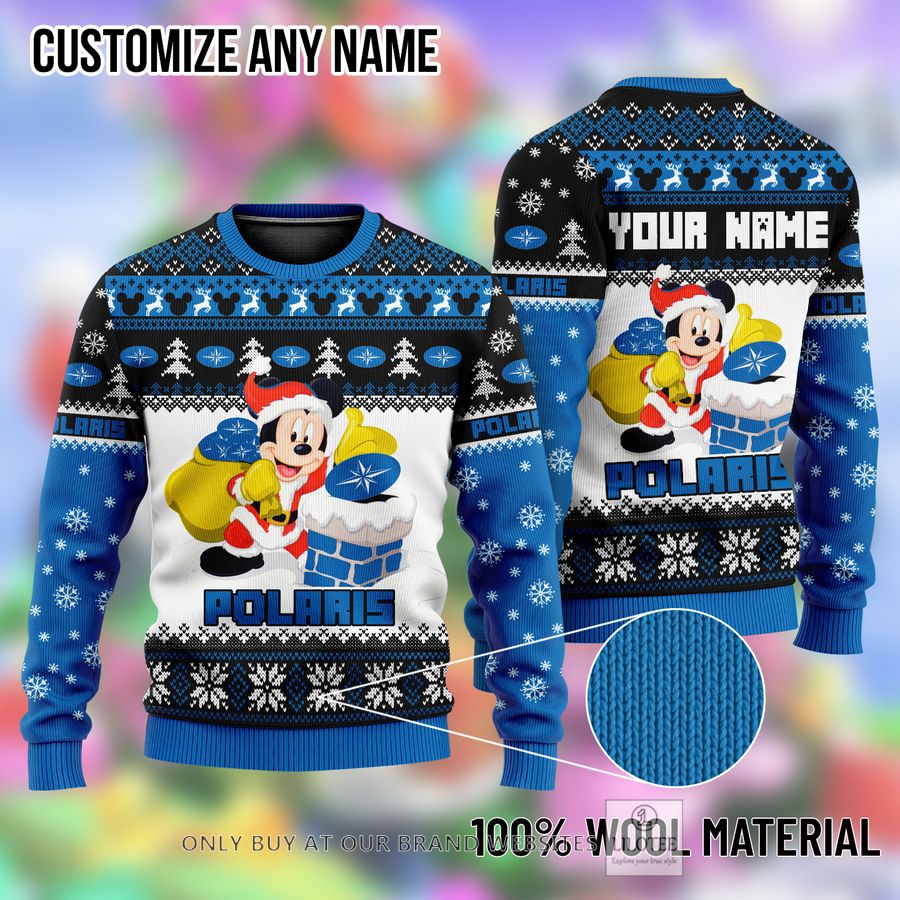 Personalized Mickey Mouse Polaris Ugly Christmas Sweater - LIMITED EDITION 9