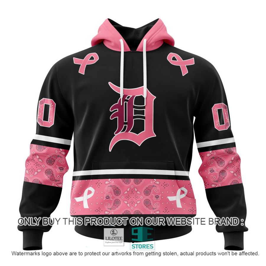 Personalized MLB Detroit Tigers In October We Wear Pink Breast Cancer 3D Shirt, hoodie 19