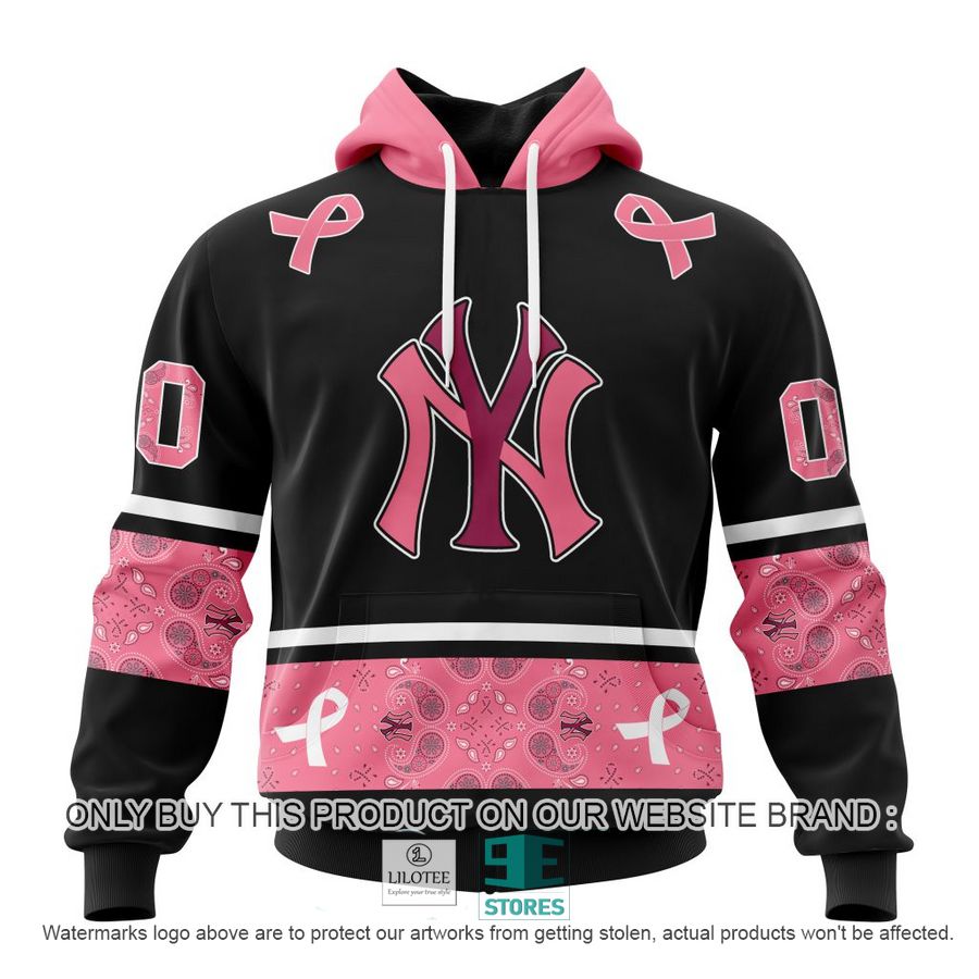Personalized MLB Newyork Yankees In October We Wear Pink Breast Cancer 3D Shirt, hoodie 18