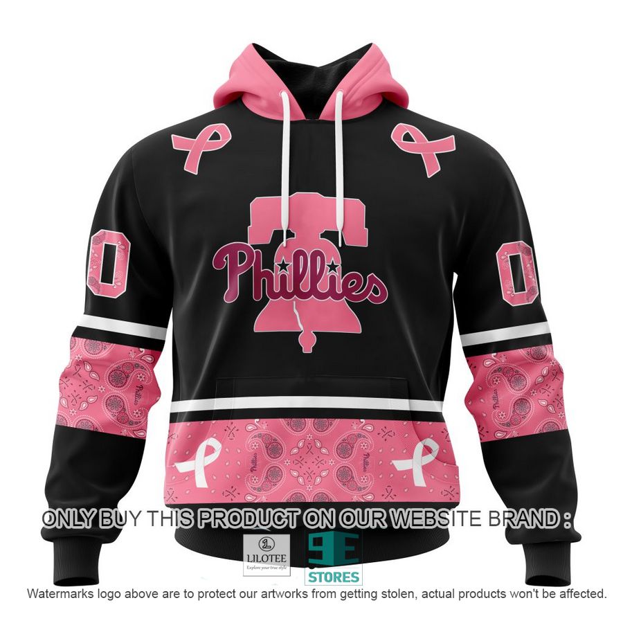 Personalized MLB Philadelphia Phillies In October We Wear Pink Breast Cancer 3D Shirt, hoodie 18