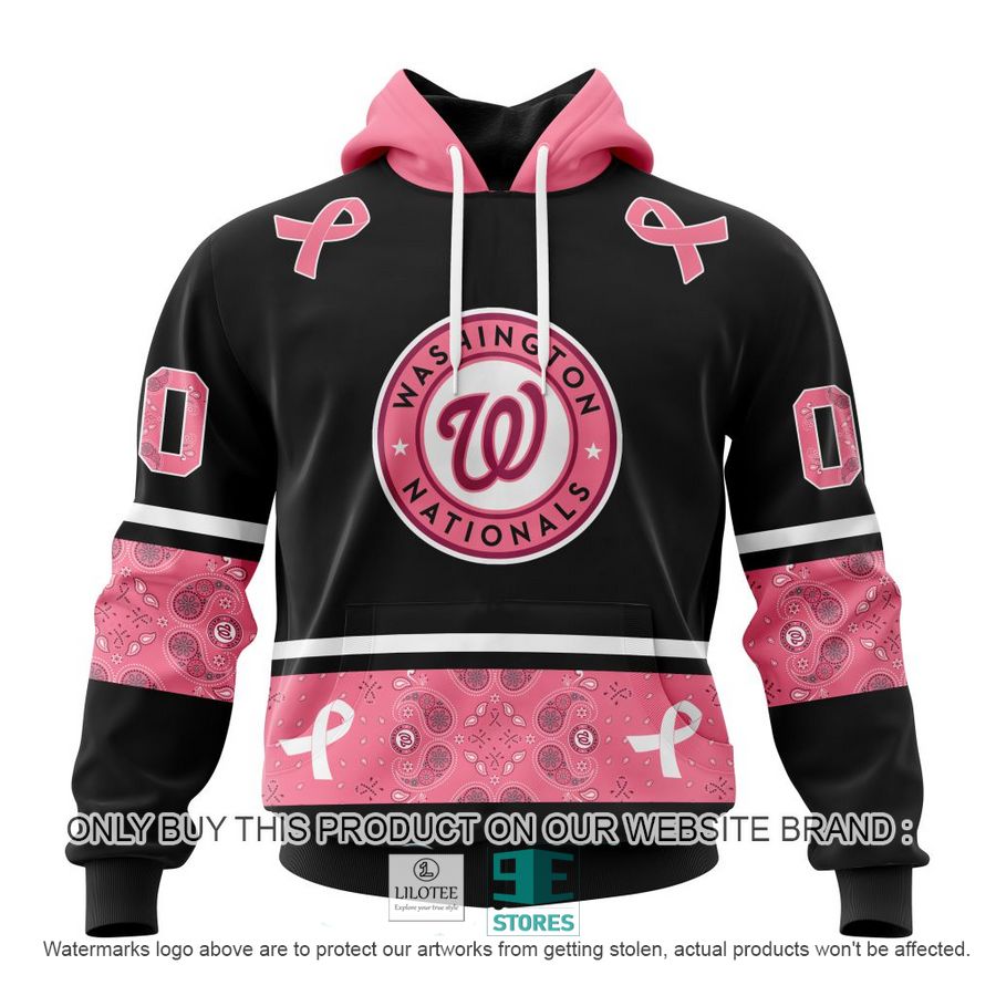 Personalized MLB Washington Nationals In October We Wear Pink Breast Cancer 3D Shirt, hoodie 19