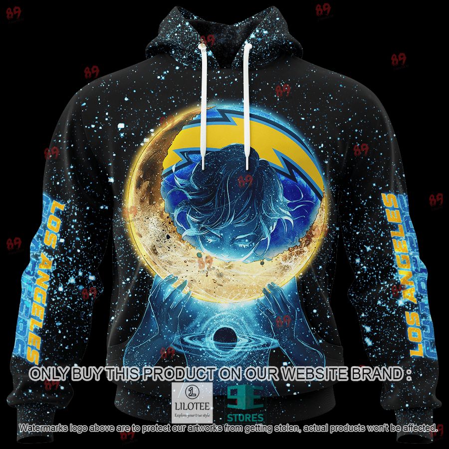 Personalized Moon Los Angeles Chargers Shirt, Hoodie - LIMITED EDITION 14