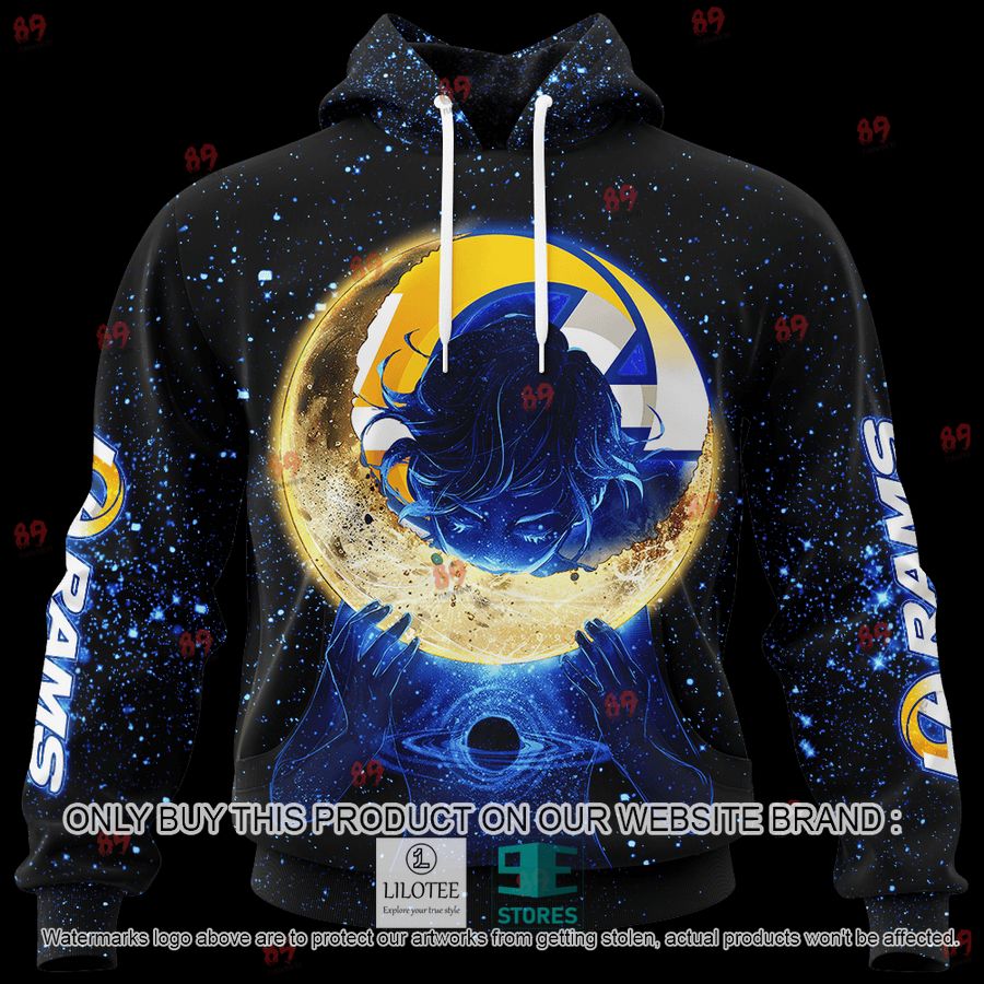 Personalized Moon Los Angeles Rams Shirt, Hoodie - LIMITED EDITION 15