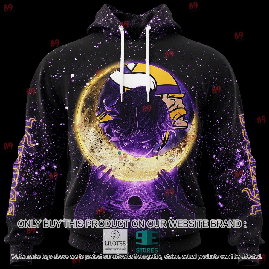 Personalized Moon Minnesota Vikings Shirt, Hoodie - LIMITED EDITION 15