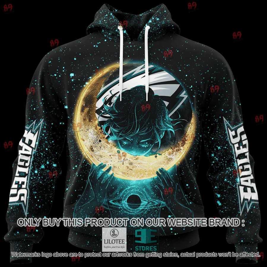 Personalized Moon Philadelphia Eagles Shirt, Hoodie - LIMITED EDITION 14