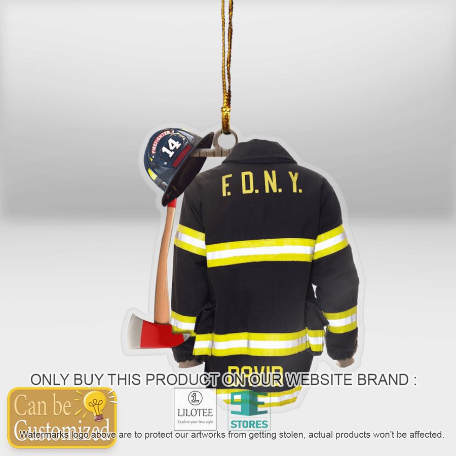 Personalized New York City Fire Department F.D.N.Y Ornament - LIMITED EDITION 12