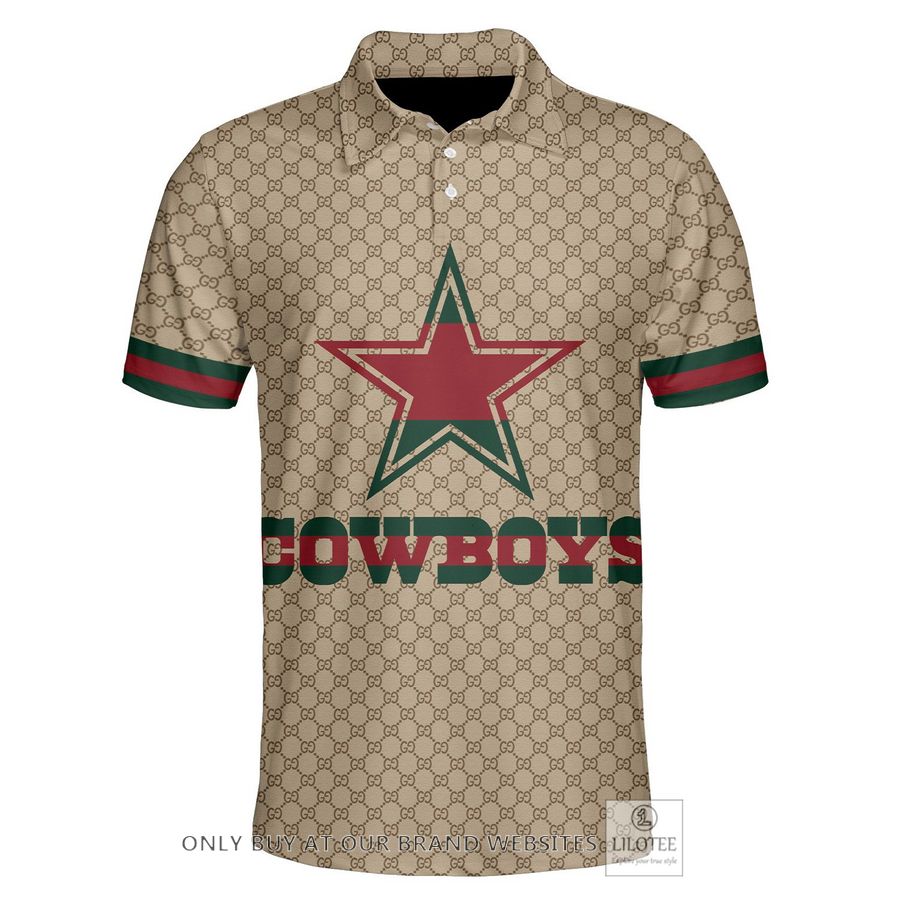 Personalized NFL Dallas Cowboys Gucci Polo Shirt - LIMITED EDITION 5