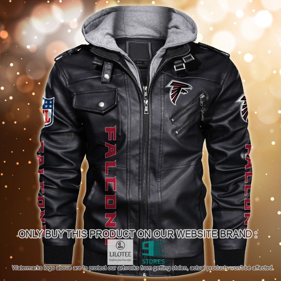 Personalized NFL Horror Characters Atlanta Falcons Leather Jacket - LIMITED EDITION 8
