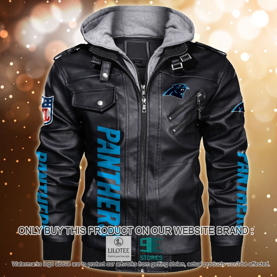 Personalized NFL Horror Characters Carolina Panthers Leather Jacket - LIMITED EDITION 9