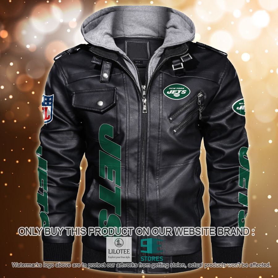 Personalized NFL Horror Characters New York Jets Leather Jacket - LIMITED EDITION 8