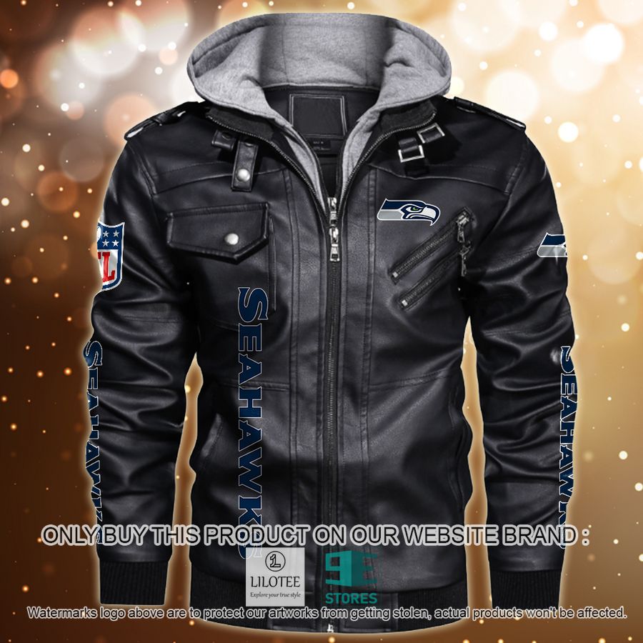 Personalized NFL Horror Characters Seattle Seahawks Leather Jacket - LIMITED EDITION 8