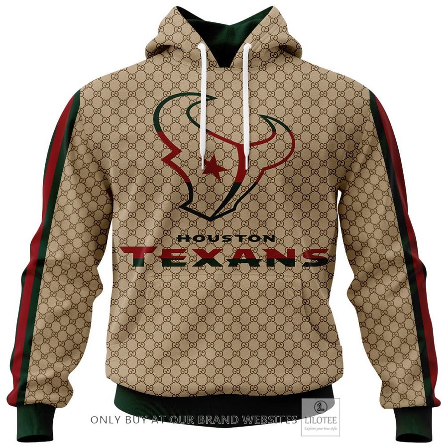 Personalized NFL Houston Texans Gucci Hoodie, Long Pant - LIMITED EDITION 13