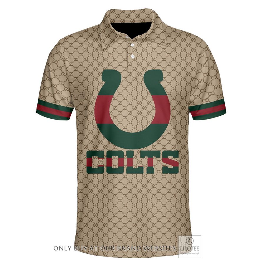 Personalized NFL Indianapolis Colts Gucci Polo Shirt - LIMITED EDITION 5