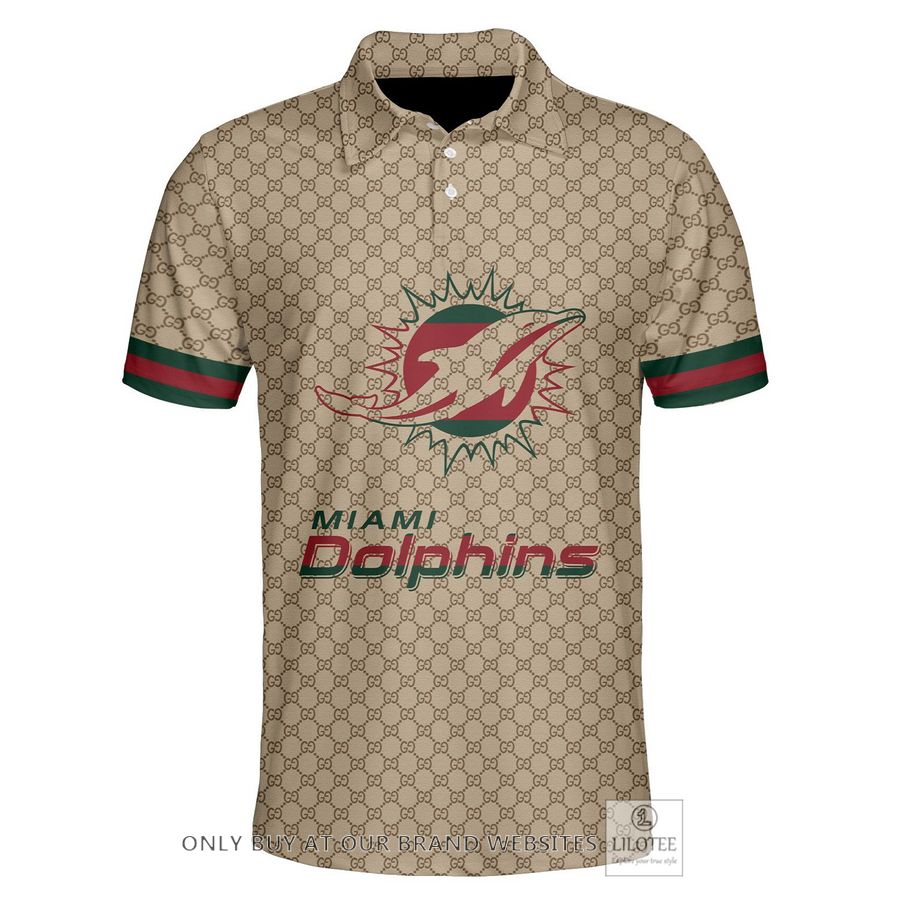 Personalized NFL Miami Dolphins Gucci Polo Shirt - LIMITED EDITION 4