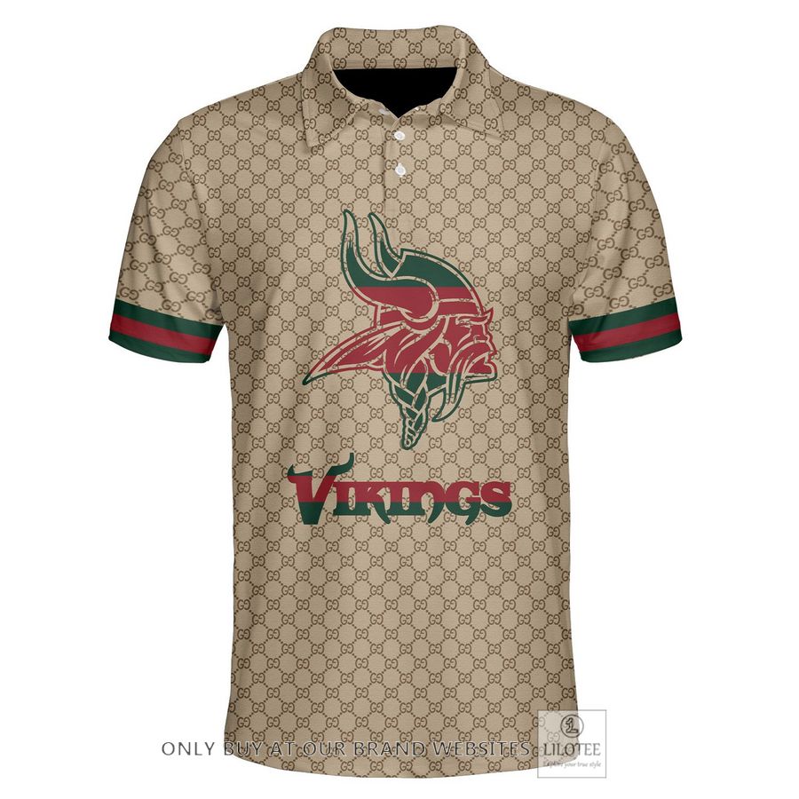 Personalized NFL Minnesota Vikings Gucci Polo Shirt - LIMITED EDITION 4