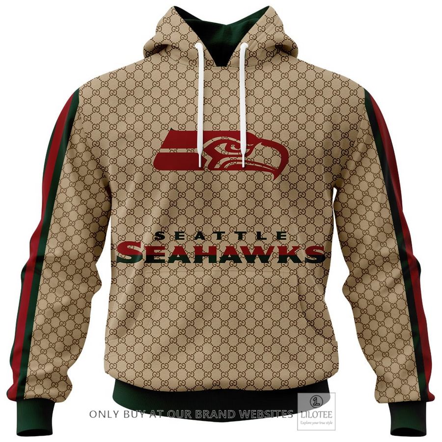 Personalized NFL Seattle Seahawks Gucci Hoodie, Long Pant - LIMITED EDITION 12