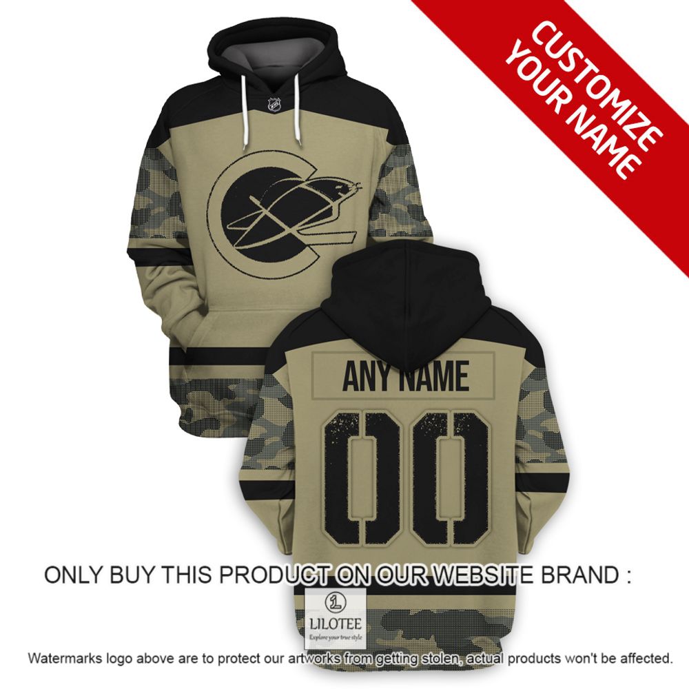 Personalized NHL California Golden Seals Military Jersey Camo 3D Hoodie, Shirt - LIMITED EDITION 16