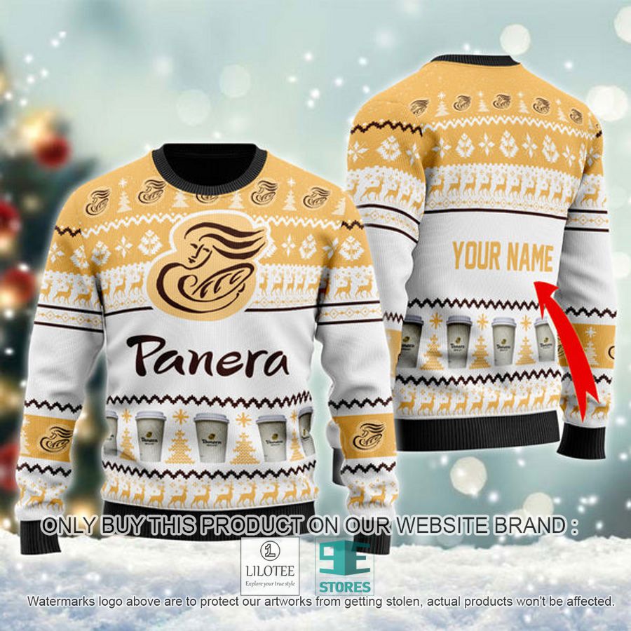 Personalized Panera Bread Ugly Christmas Sweater - LIMITED EDITION 9