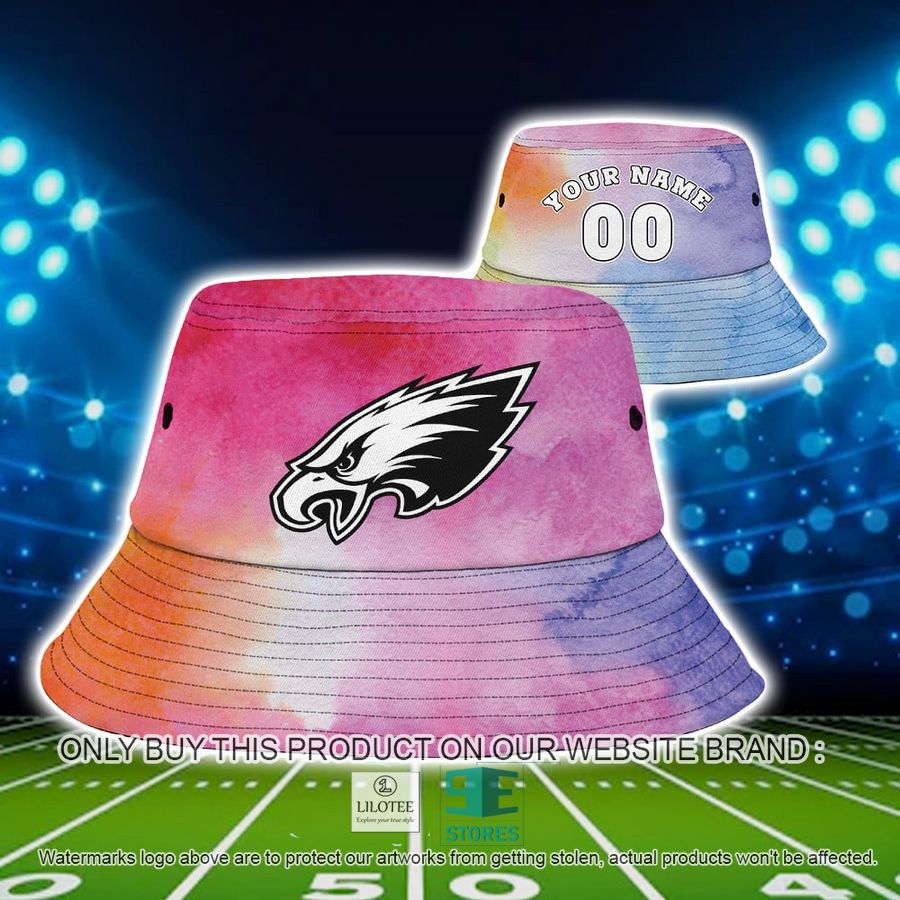 Personalized Philadelphia Eagles Crucial Catch A Bucket Hat, Hat 12