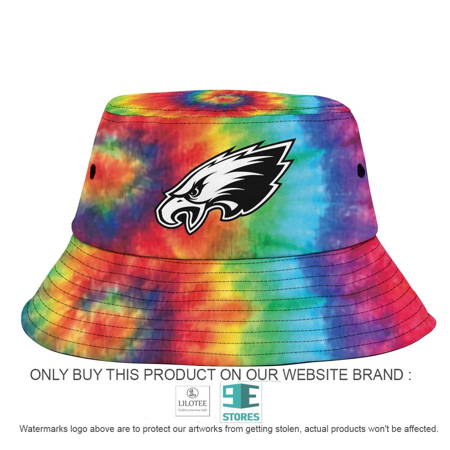 Alternative view of Personalized Philadelphia Eagles Crucial Catch B Bucket Hat, Cap
