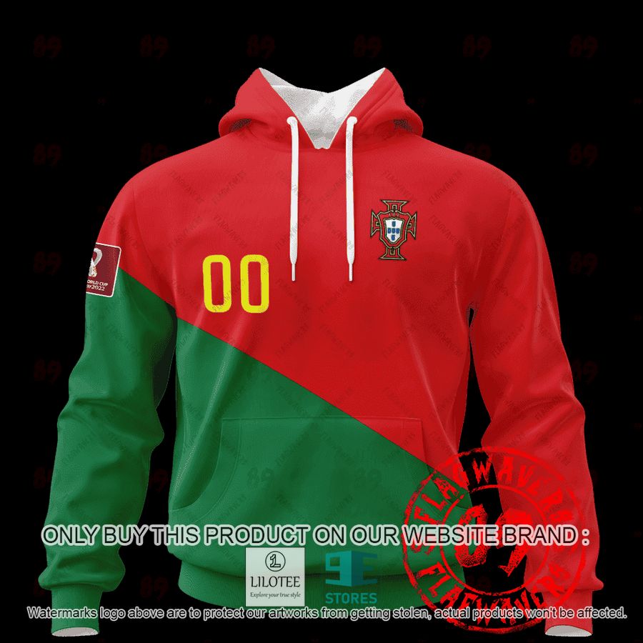 Personalized Portugal Home Jersey World Cup 2022 Shirt, Hoodie - LIMITED EDITION 14