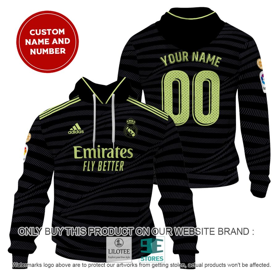 Personalized Real Madrid FC Adidas Emirates Fly Better black Shirt, Hoodie - LIMITED EDITION 9