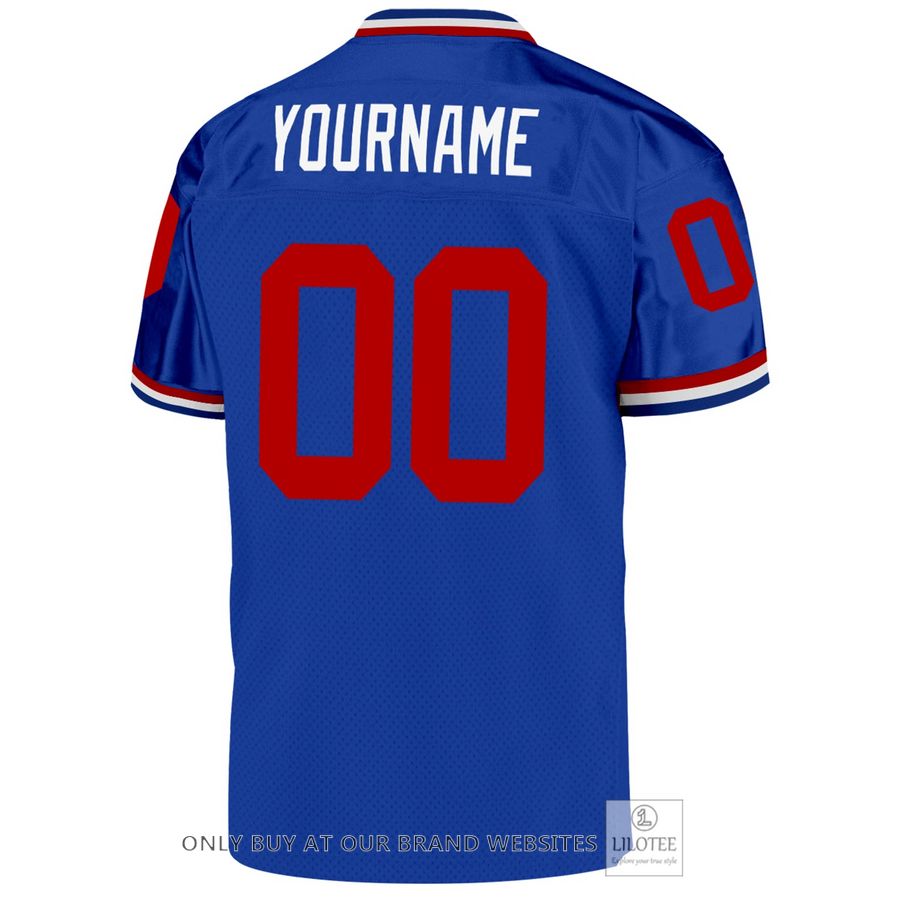 Personalized Royal Red-White Football Jersey - LIMITED EDITION 3 Personalized Royal Red-White Football Jersey - LIMITED EDITION - Image 3