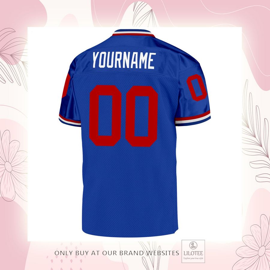 Personalized Royal Red-White Football Jersey - LIMITED EDITION 7 Personalized Royal Red-White Football Jersey - LIMITED EDITION - Image 7