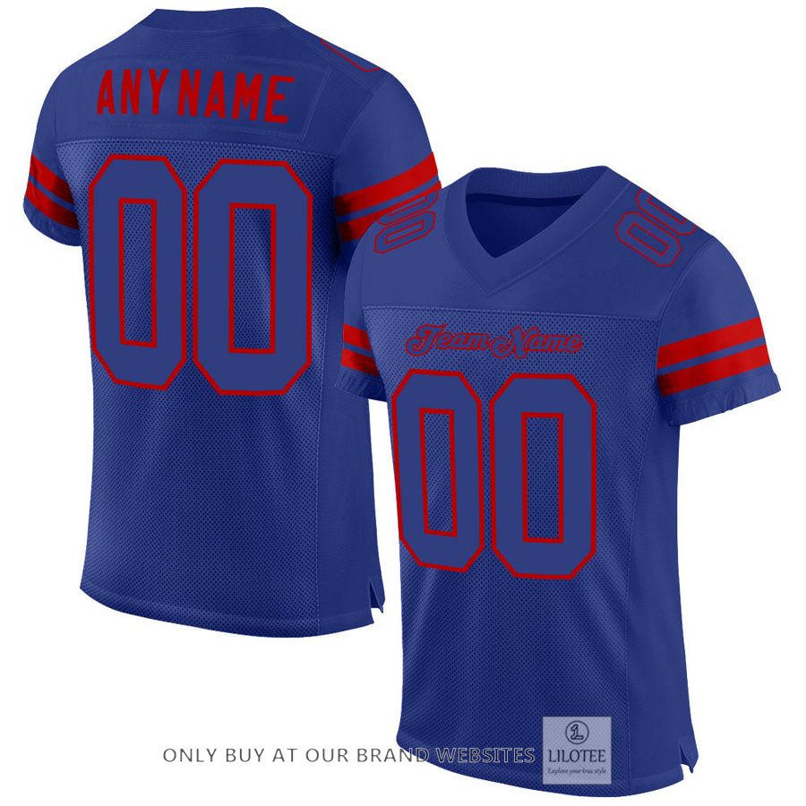 Personalized Royal Royal-Red Football Jersey - LIMITED EDITION 32