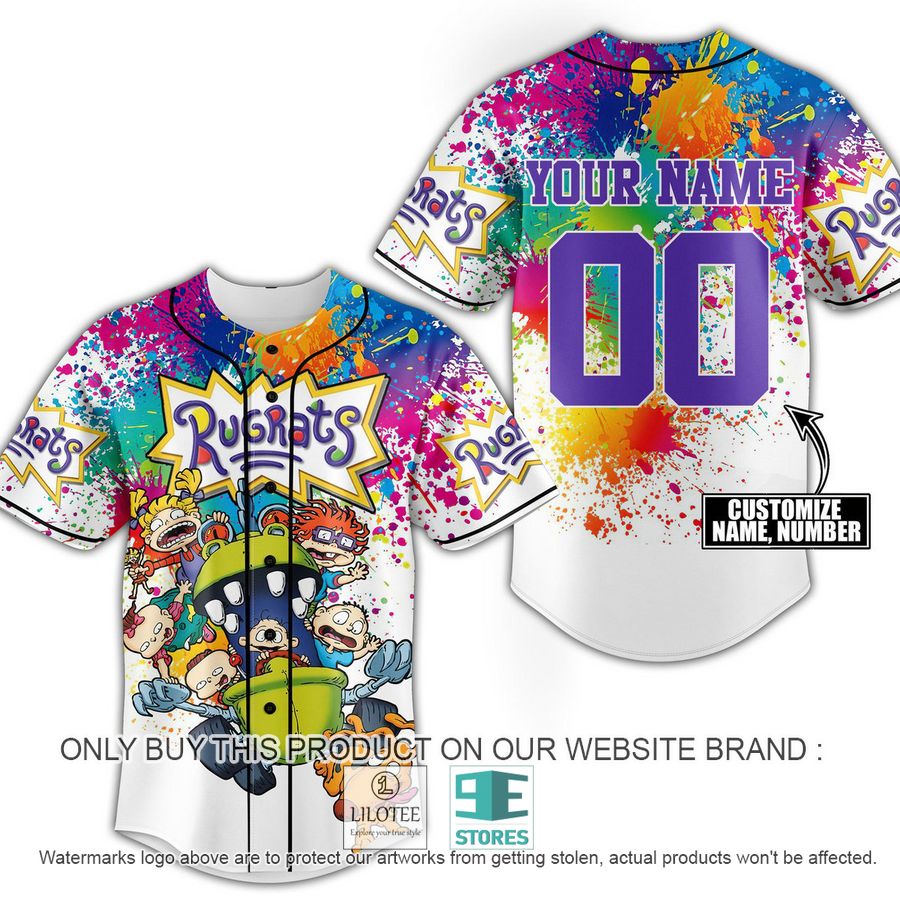 Personalized Rugrats colorful Baseball Jersey - LIMITED EDITION 7