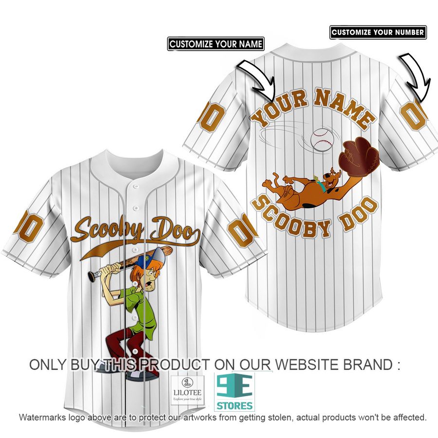 Personalized Scooby-Doo Shaggy Rogers Baseball Jersey 7