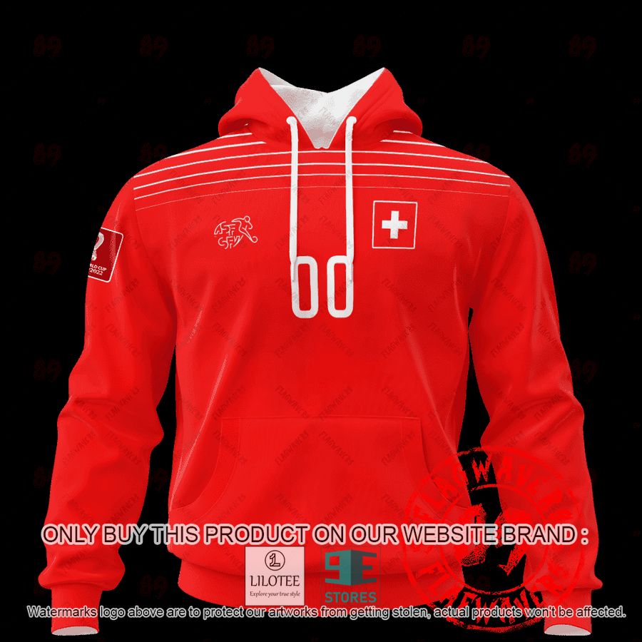 Personalized Switzerland Home Jersey World Cup 2022 Shirt, Hoodie - LIMITED EDITION 14