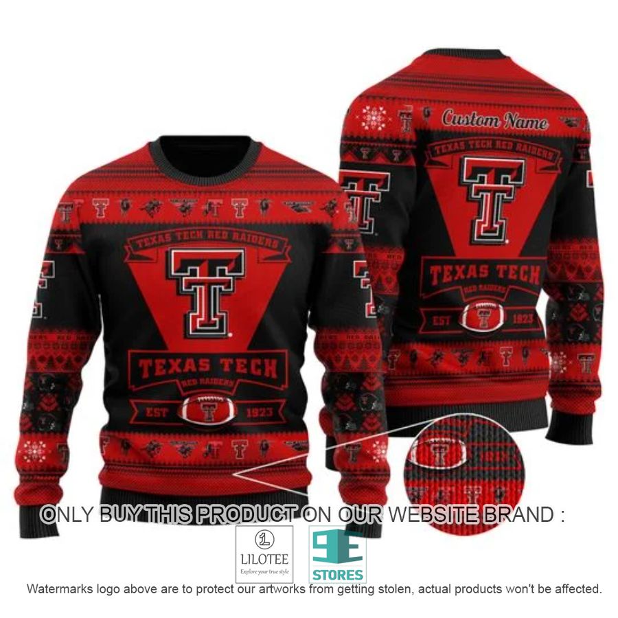 Personalized Texas Tech Red Raiders Football Ugly Chrisrtmas Sweater - LIMITED EDITION 8