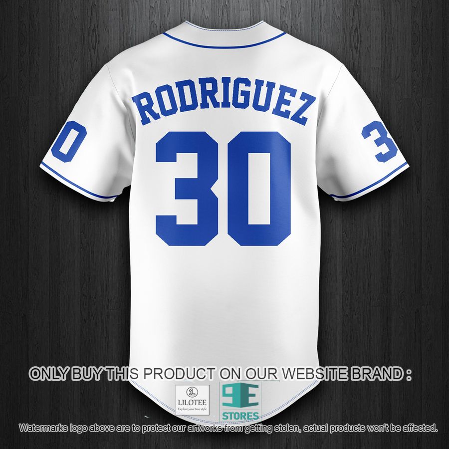 Alternative view of Personalized The Sandlot Baseball Jersey