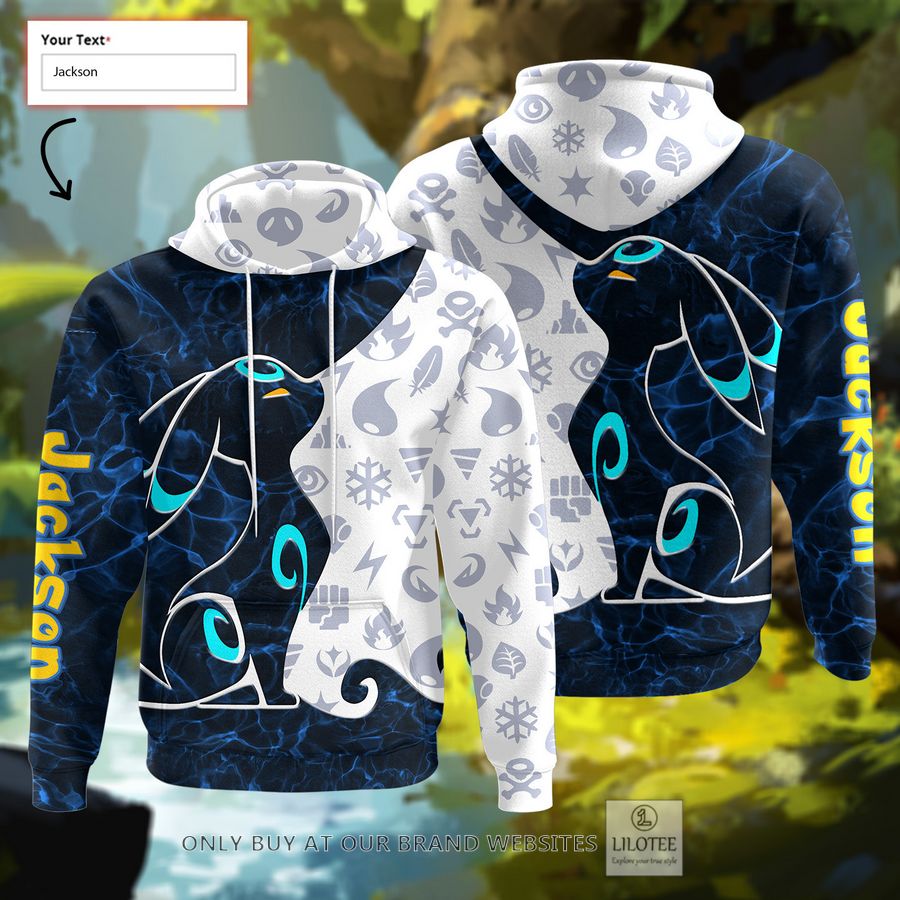 Personalized Tribal Eevee Shiny Umbreon Custom 3D Hoodie - LIMITED EDITION 7
