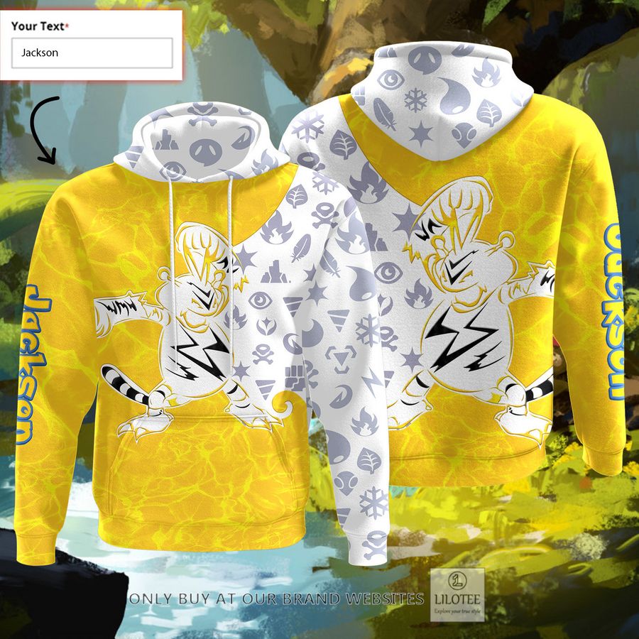 Personalized Tribal Electabuzz Custom 3D Hoodie - LIMITED EDITION 6
