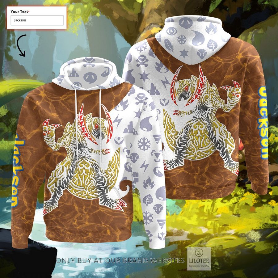 Personalized Tribal Haxorus Custom 3D Hoodie - LIMITED EDITION 6
