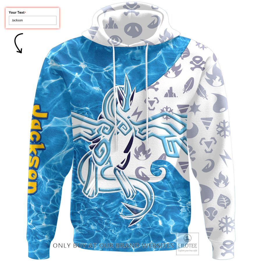 Alternative view of Personalized Tribal Lugia Hoodie