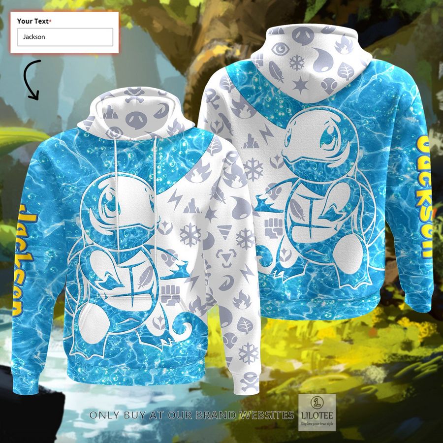 Personalized Tribal Squirtle Custom 3D Hoodie - LIMITED EDITION 7