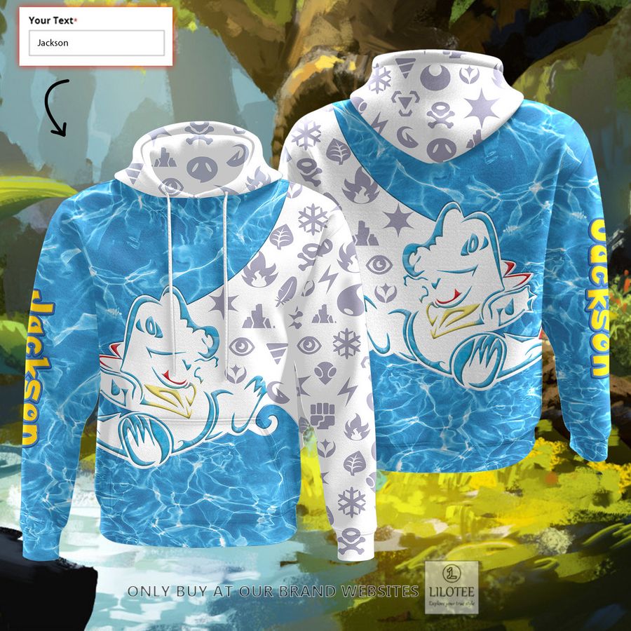 Personalized Tribal Totodile Custom 3D Hoodie - LIMITED EDITION 6