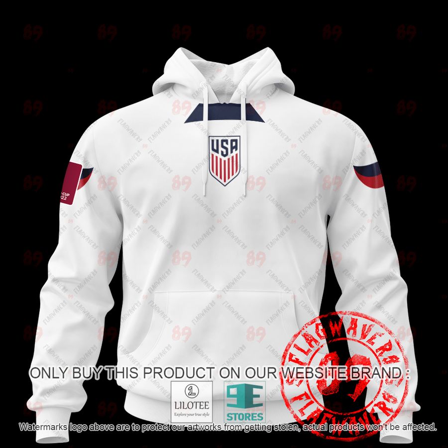 Personalized USA Home Jersey World Cup 2022 Shirt, Hoodie - LIMITED EDITION 15