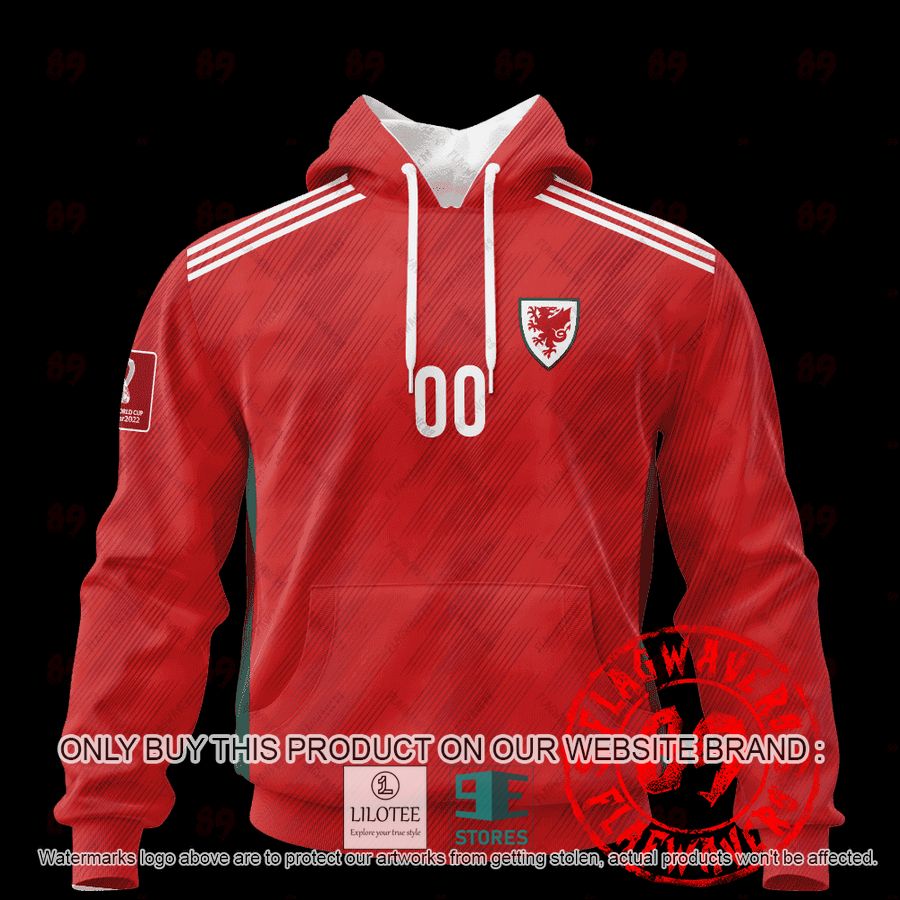 Personalized Wales Home Jersey World Cup 2022 Shirt, Hoodie - LIMITED EDITION 15