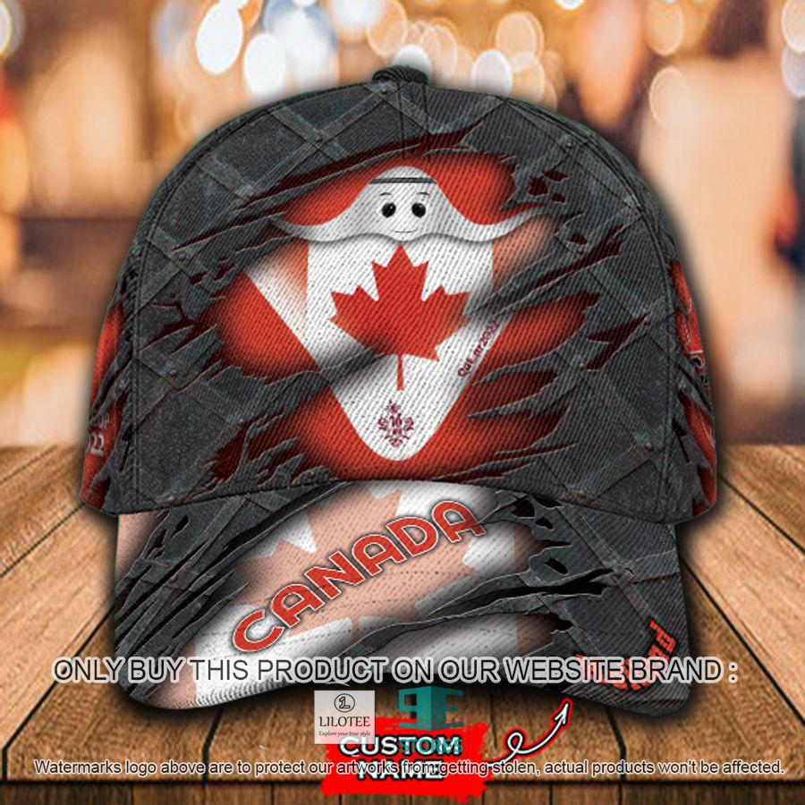 Personalized World Cup Canada Flag Cap 8