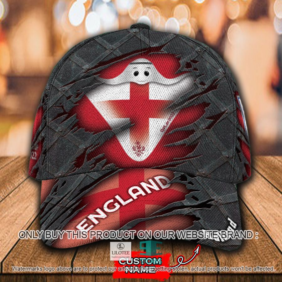 Personalized World Cup England Flag Cap 9
